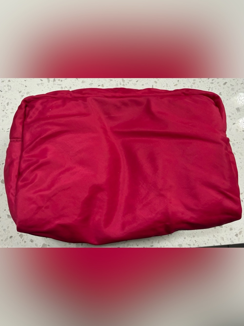 MZ Wallace Vibrant Pink Nylon Cosmetic Pouch - Picture 2 of 12